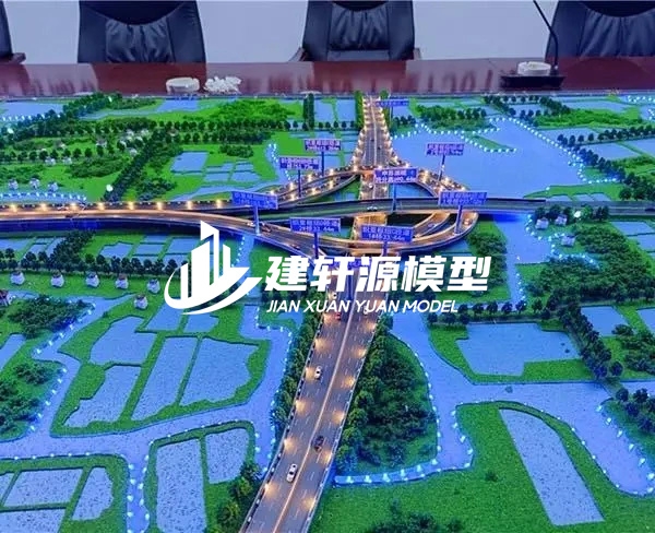 南陵高速公路沙盘定制